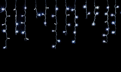 Гирлянда "дождь", 250 LED 5000K CL16