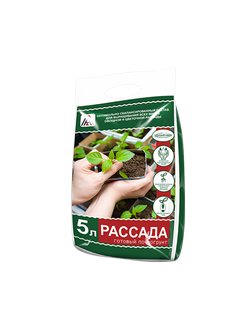 "Рассада" для выращивания рассады любых культур, 5 л