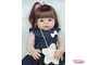 Кукла реборн — девочка  "Сара" 57 см