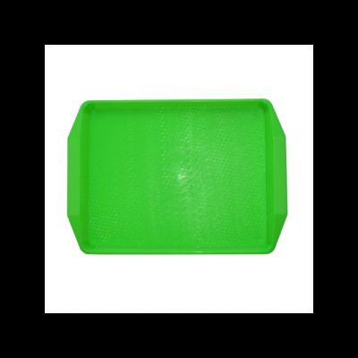 Поднос 42*30 см, ярко-зеленый, полипропилен