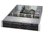 Сервер Supermicro SuperServer SYS-6029P-WTR 2U, 2xLGA 3647, TDP 70-205W, Intel C621, 12xDDR4, 8x3.5&#039;&#039; Hot-swap, SATA3 (6Gbps); RAID 0, 1, 5, 10, 8xPCI-E 3.0, 2x1GbE LAN,  1xRJ45 IPMI, 4xUSB 3.0, 1xVGA,  2x1000W