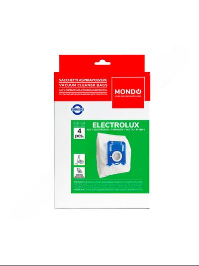 Комплект мешков 4 шт (микрофибра) для пылесосов Philips, Electrolux E201S/B
