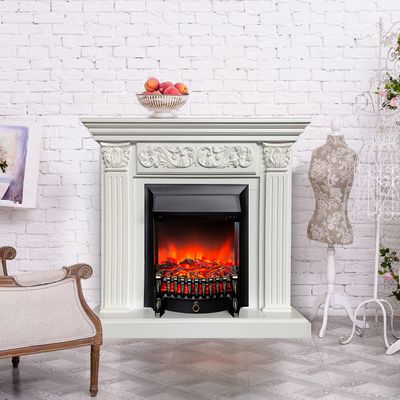 Электрокамин Палермо WT с очагом Fobos