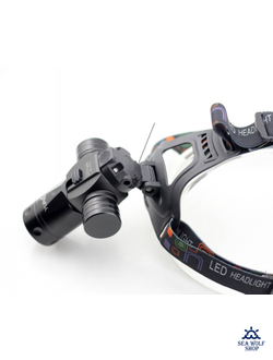 Фонарь для дайвинга налобный Yupard T6-1000Lm-белый