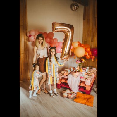 Оформление детского дня рождения в стиле "Кантри" № 1465