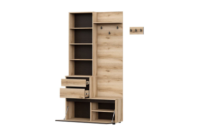 "Берген" Вешалка с зеркалом