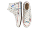 Кеды Converse Chuck 70 Archive Paint Splatter High Top бежевые высокие мужские