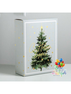 Коробка складная «В Новый год», 22 ? 30 ? 10 см.