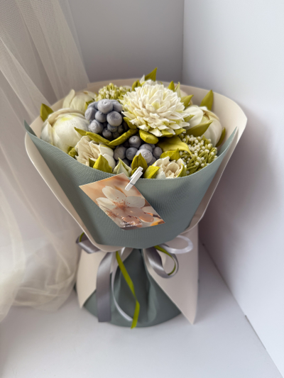 зефирные цветы