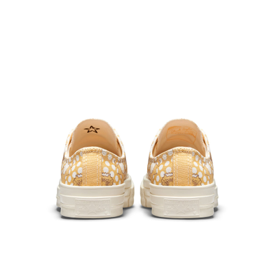 Интернет-магазин Converse купить Chuck Taylor 70 Crafted Florals золотистые низкие с цветами A00538C