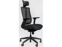 Офисное кресло Falto G1 GON 01KAL/BK-BK спинка черная/сидение черное/каркас черный