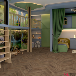 SPC ламинат Damy Floor London Дерби / Derby 0036-1