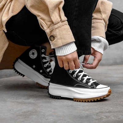 Converse Run Star Hike Black Hugh Top