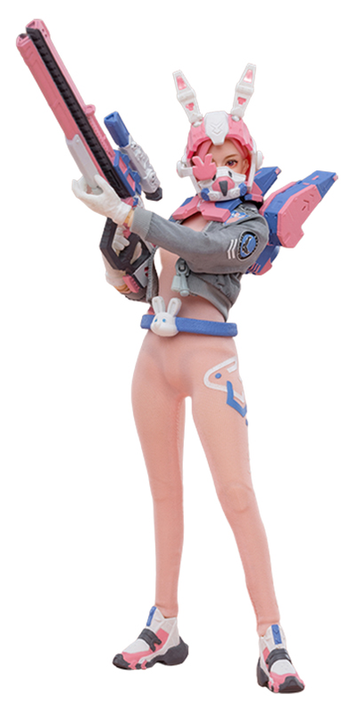 Рэбби, девочка-снайпер - КОЛЛЕКЦИОННАЯ ФИГУРКА 1/12 FRONTLINE CHAOS RABBY (JT3570) - JOYTOY