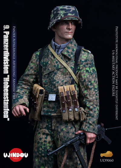 ПРЕДЗАКАЗ - Немецкий танкист - Коллекционная фигурка 1/6 Panzerdivision "Hohenstaufen" Arnhem 1944 (UD9060) - UJINDOU ?ЦЕНА: 23900 РУБ.?