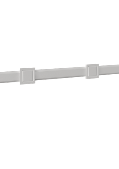 Декоративный элемент для стыковки наличников (молдингов) для дверей и любых прямоугольных проёмов