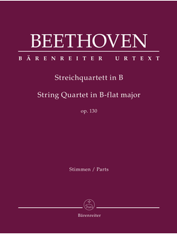 Beethoven, Ludwig van  String Quartet in B-flat major op. 130