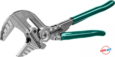 Клещи переставные-гаечный ключ Kraftool Vise-Wrench 180мм 22063