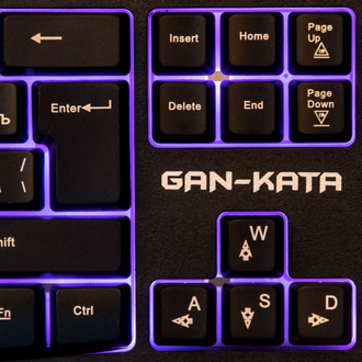 Клавиатура с подсветкой игровая Dialog KGK-45U Gan-Kata