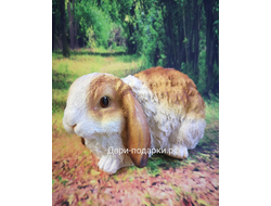 Зайка Шустрик 22*28см  0,7кг  полистоун Россия 1038//012688