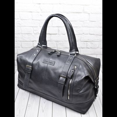 Кожаная дорожная сумка Campora Premium anthracite (арт. 
4019-51)