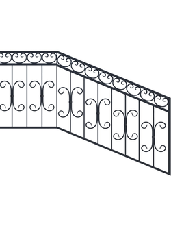 Перила кованые (арт .ПК10)