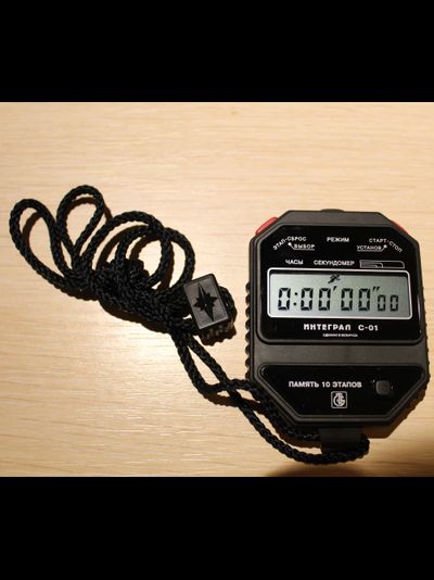 Электронный секундомер Интеграл С-01 с поверкой