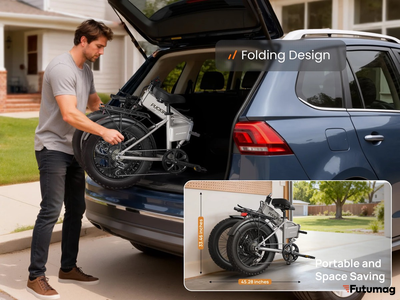 Электровелосипед PUCKIPUPPI DACHSHUND серый