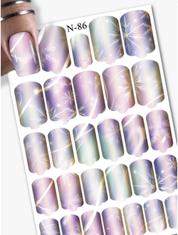 Пленка для маникюра Осень/Зима N-086