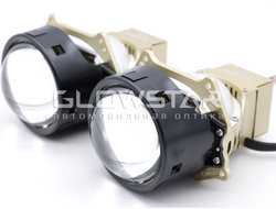 Билед модули Aozoom A9 Original Восходящее солнце 3.0 дюйма, 2 чипа, 5500K, 12V, 50W/58W, крепление 3R (комплект, 2шт)