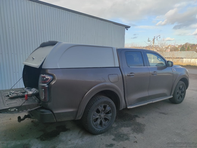 Кунг N-commerce в сером грунте для Great Wall Poer в коричневом цвете