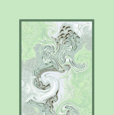 Авторский палантин "Легкий бриз" из нежного шифона