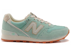 New balance 996 бирюзовые с белым женские (36-40) Арт. 040M(I)