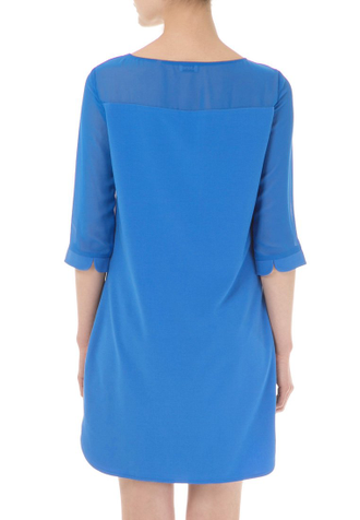 Платье синее