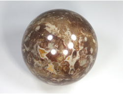Шар Мрамор, Россия, Адыгея (78 мм, 672 г) №23413