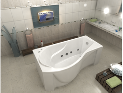 Ванна 'Капри' 1700х800 лев.  без г/м