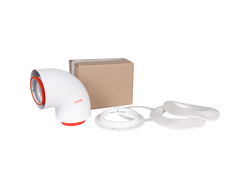 Начальный участок ROMMER 90 гр. 60/100 в комплекте фланец (Арт. RCA-6010-240190)