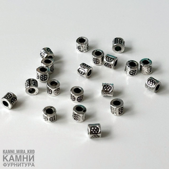 Цилиндры малые "Точечки" 3,2х2,8 мм, цена за набор