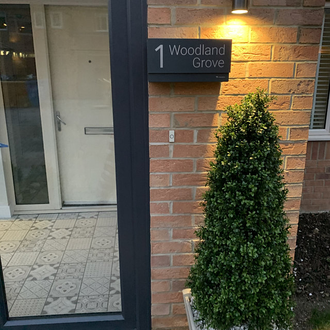 Почтовый ящик МИНИ - Адресная табличка