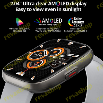 revashop-смарт-часы-COLMI P68-AMOLED-экран- водостойкие-тэги, поисковая система-интернет- водостойки