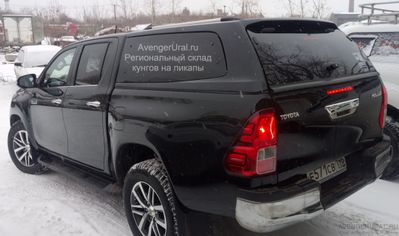 Кунг Carryboy S6 чёрный 218 Toyota Hilux Revo Екатеринбург, Пермь, вся Россия и KZ! AvengerUral.ru