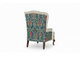 Английское кресло с ушами принт