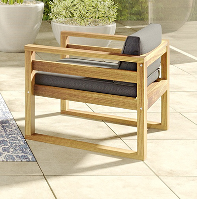 Кресло Booka из акации