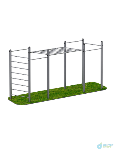 Рукоход с турниками и шведская стенка