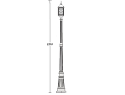 Садово-парковые фонари LONDON  S / L