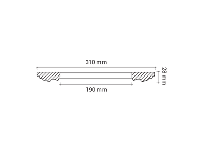 Розетка 1.56.052 - d310мм