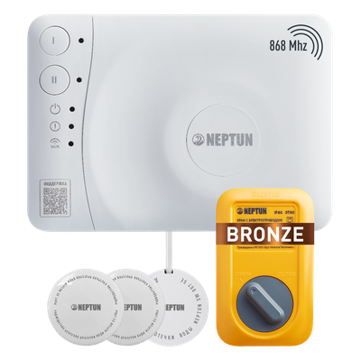 КОМПЛЕКТ NEPTUN SPECIAL EDITION | УМНЫЙ БЕСПРОВОДНОЙ 1/2 BRONZE (1 кран)