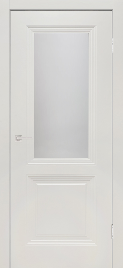 Шелли остекленная белая