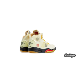 Off-White x Nike Air Jordan 5 Retro SP TD 'Sail' (40-45)