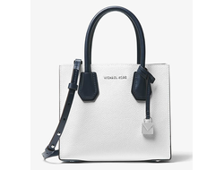 Сумка Michael Kors Mercer черно-белая